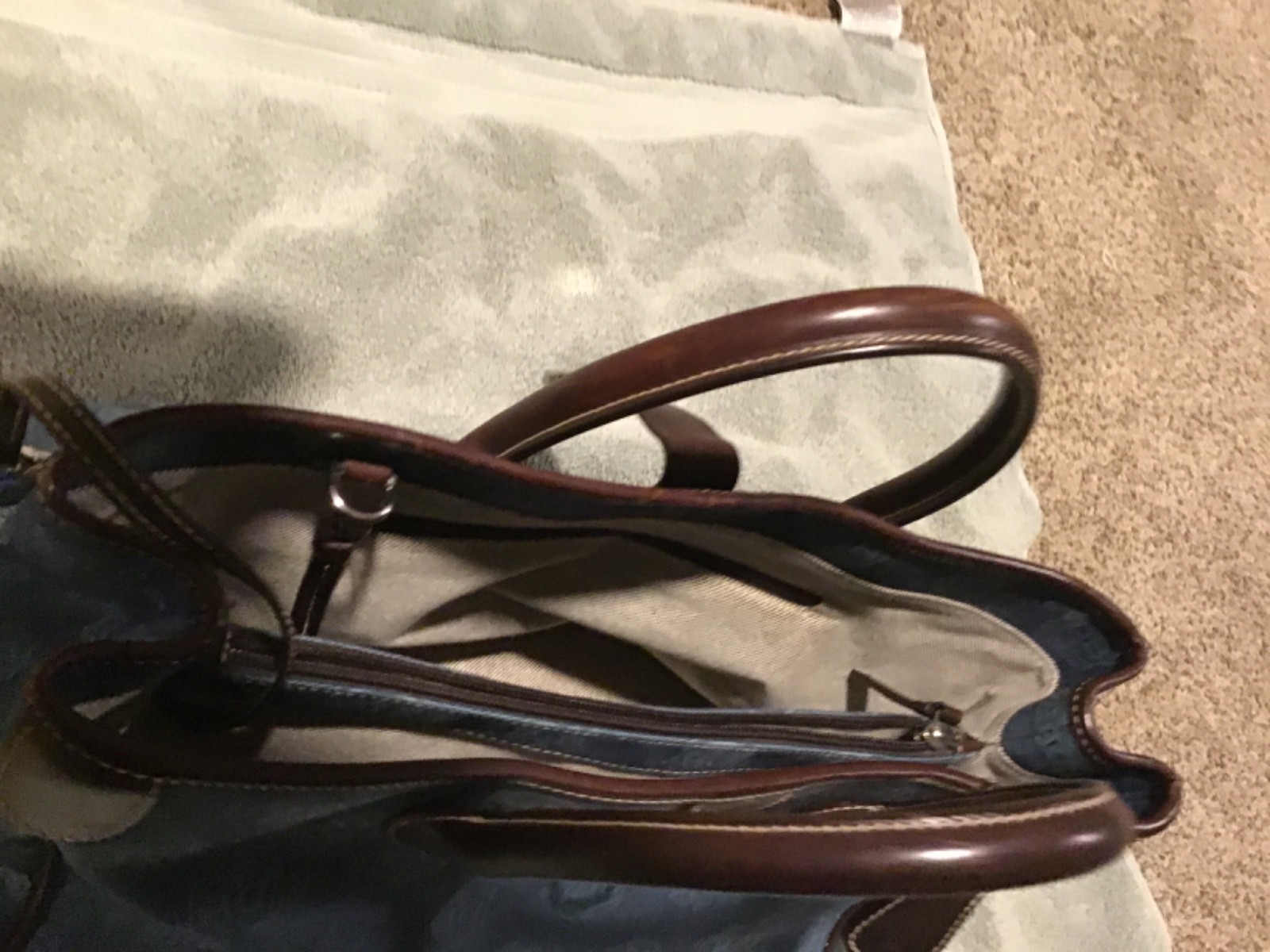 Authentic Dooney  and Bourke Monnogram Purse with… - image 5