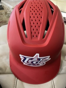 Evoshield Youth Baseball/Softball Red Matte Helmet Small Gently Used WB5725605SM