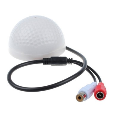 Sound Capture Microphone Designed for AHD DVR and IP Camera Compatibility