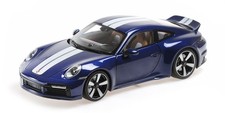Minichamps 110069202 1:18 PORSCHE 911 (992) SPORT CLASSIC - 2022 - BLUE METALLIC