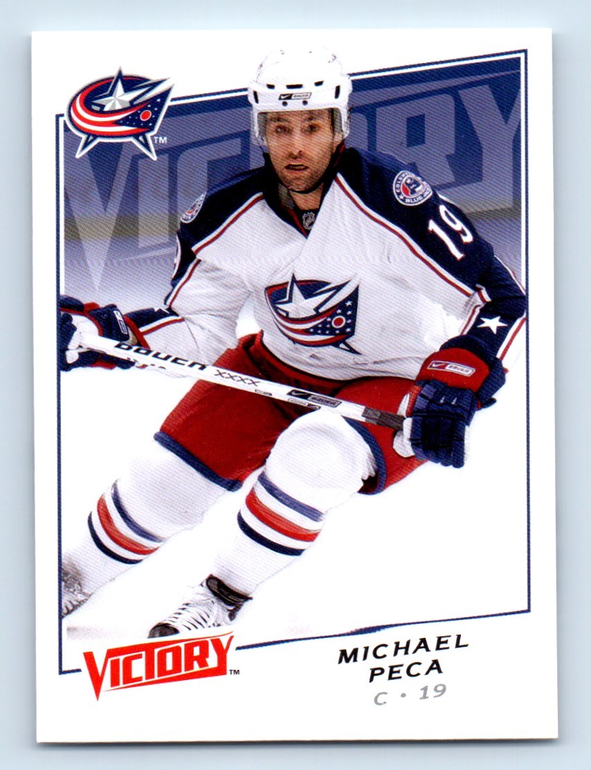 2008-09 Upper Deck Victory Michael Peca Columbus Blue Jackets #142