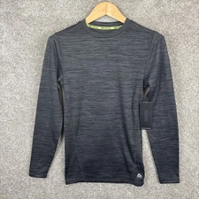 RBX Active Men's Small Performance Long Sleeve Crew Neck Fleece Lined NEW