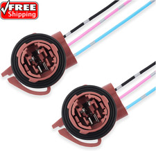 2PCS 3157 Bulb Socket,Turn Signal Socket/Tail Light Sockets/Brake Light Sockets