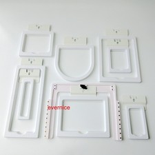8 Magnetic Fast Embroidery Hoops For Janome Mb4 Melco Ep4 Elna 9900
