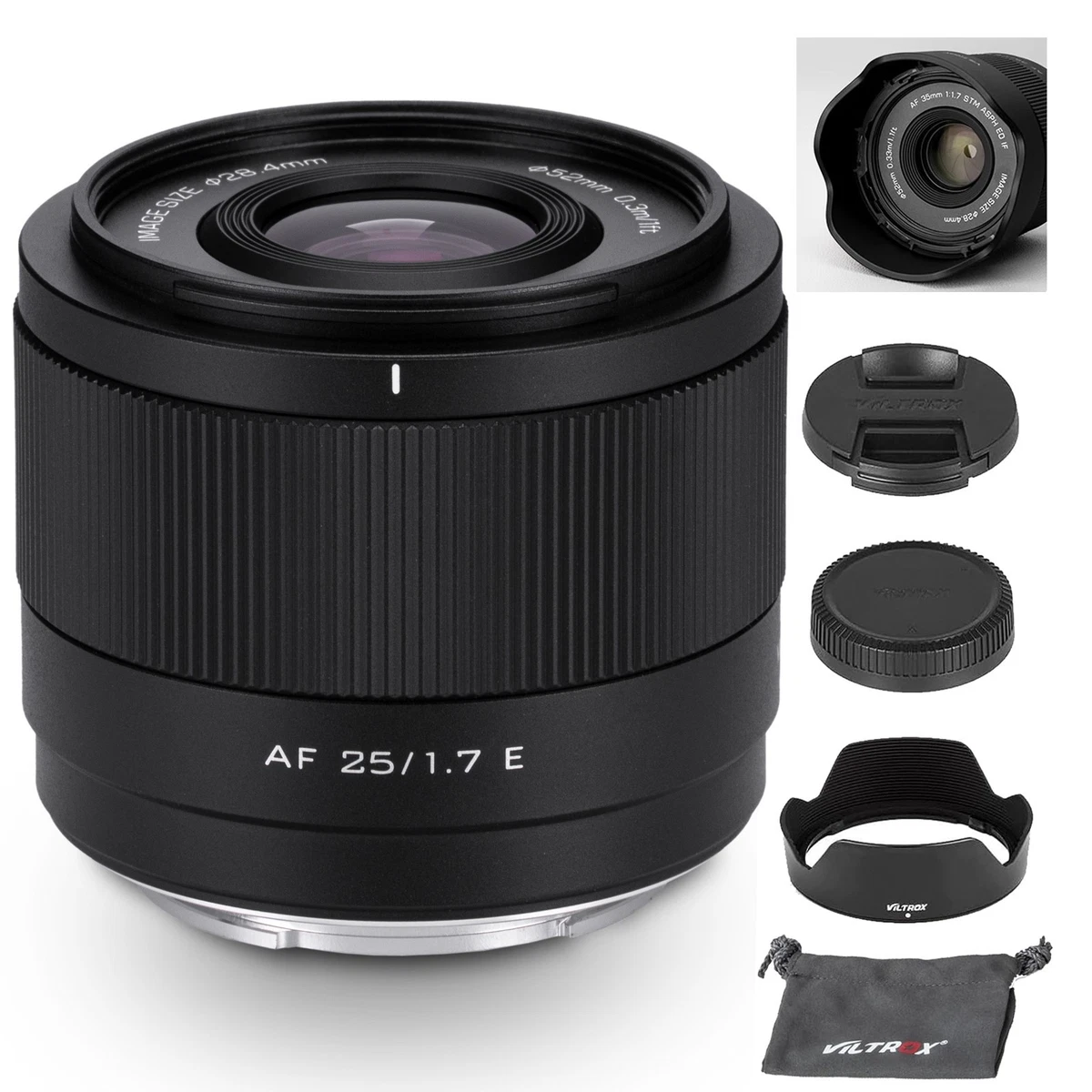 25mm Focal Camera Lenses f/1.7 Maximum Aperture for sale | eBay