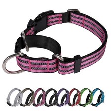 Martingale Collar for Dogs,No Pull No Choking Pink,L Pink Large