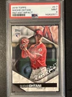 Shohei Ohtani 2018 Topps Rookie RC Instant Impact #II-7 RC PSA 9! E216