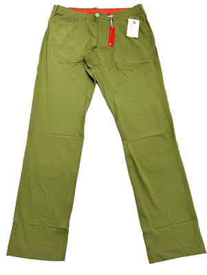 Redvanly Kent Pant Pull On Trouser 31'' Long ~ Color Calliste Green ~ Size Large