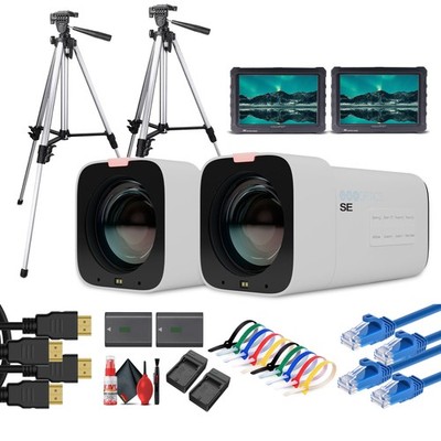 PTZOptics Studio SE Hive-Linked PTZ Camera w/ 12x Optical Zoom, HD