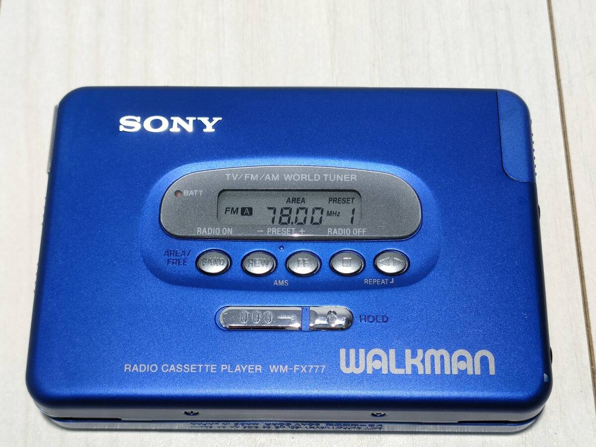 SONY WM-FX777 カセットプレーヤー SONY WM-FX777 Walkman Cassette Player FM/AM Radio Recorder