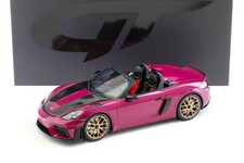 1:18 GT Spirit GT486 Porsche 718 Spyder RS Weissach Package 2023 Ruby Star