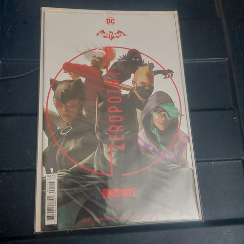 BATMAN FORTNITE ZERO POINT #1 DC COMIC BOOK 1st Edition SEALED POLYBAGGED VF+/NM