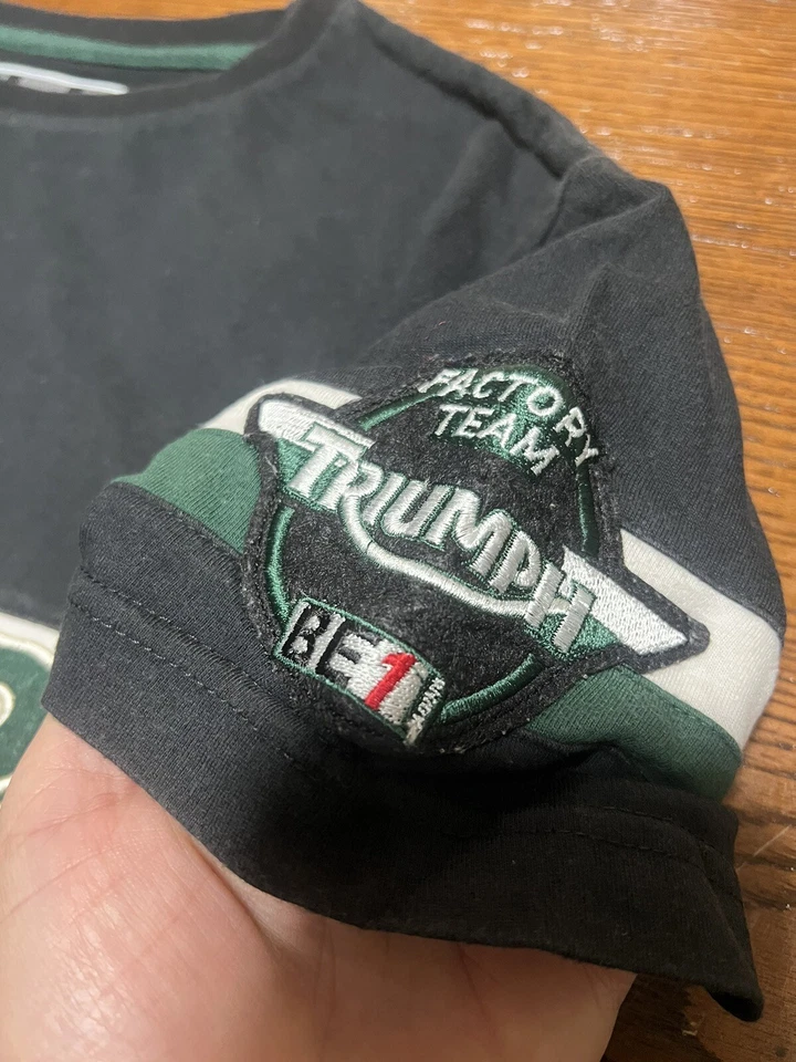 Bellissima Triumph Maglia Racing Team Mondiale Superbike BE1, Taglia M - Imagen 3 de 4