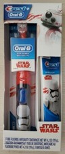 STAR WARS ORAL-B BATTERY POWERED TOOTHBRUSH FOR KIDS - UNUSED STORMTROOPER, BB-8