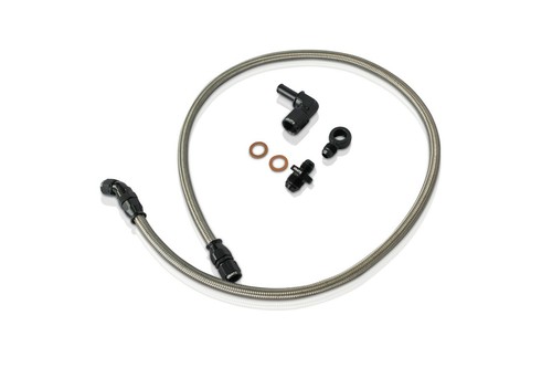 Ford BA BF FG FGX Falcon Braided Turbo Water line feed kit Garrett GT3576 GT3582 - Picture 1 of 5