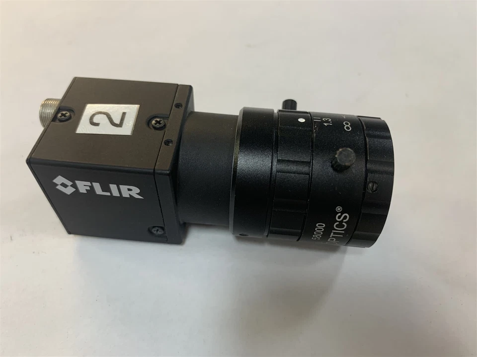 Lente Edmund 58000 8,5 mm gris flir/punto FL3-U3-20E4C-C 1/1,8" para cámara usada BONITA  Foto 2 de 4