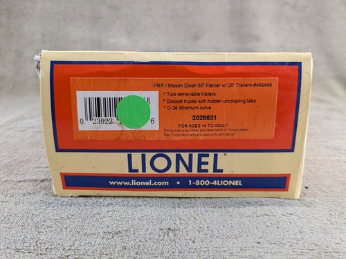 Lionel O-Gauge 6-37846 Pennsylvania Railroad Truck & Trailer - Picture 12 of 24