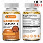 BEST MAGNESIUM GLYCINATE CAPSULES 400 MG – 120 TABLETS – HIGH ABSORPTION