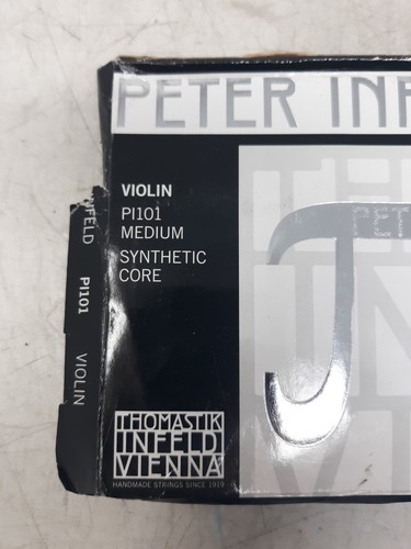Thomastik Peter Infeld PI101 Violin String Set – Medium Tension, Synthetic Core, - Picture 3 of 5