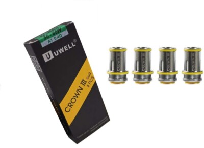 Uwell Crown 3 Coils 4 Pack Verdampferköpfe Head Coil Verdampfer e Zigarette