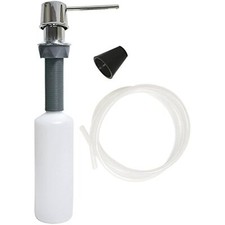 Danco 10037 Soap Dispenser with Straight Nozzle, 1 Pack, Chrome