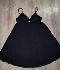 VICTORIAS SECRET Modal Midi Babydoll Lingerie Slip Dress Womens Size Medium