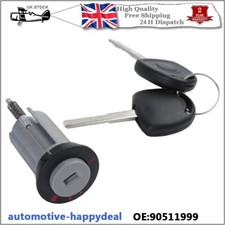 Ignition Barrel Switch 2 Keys For Vauxhall Astra Combo Corsa Meriva Tigra Zafira