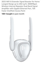 2025 WiFi 6 Extender Signal Booster for Home Longest Range up to 20k sq.ft, 3...