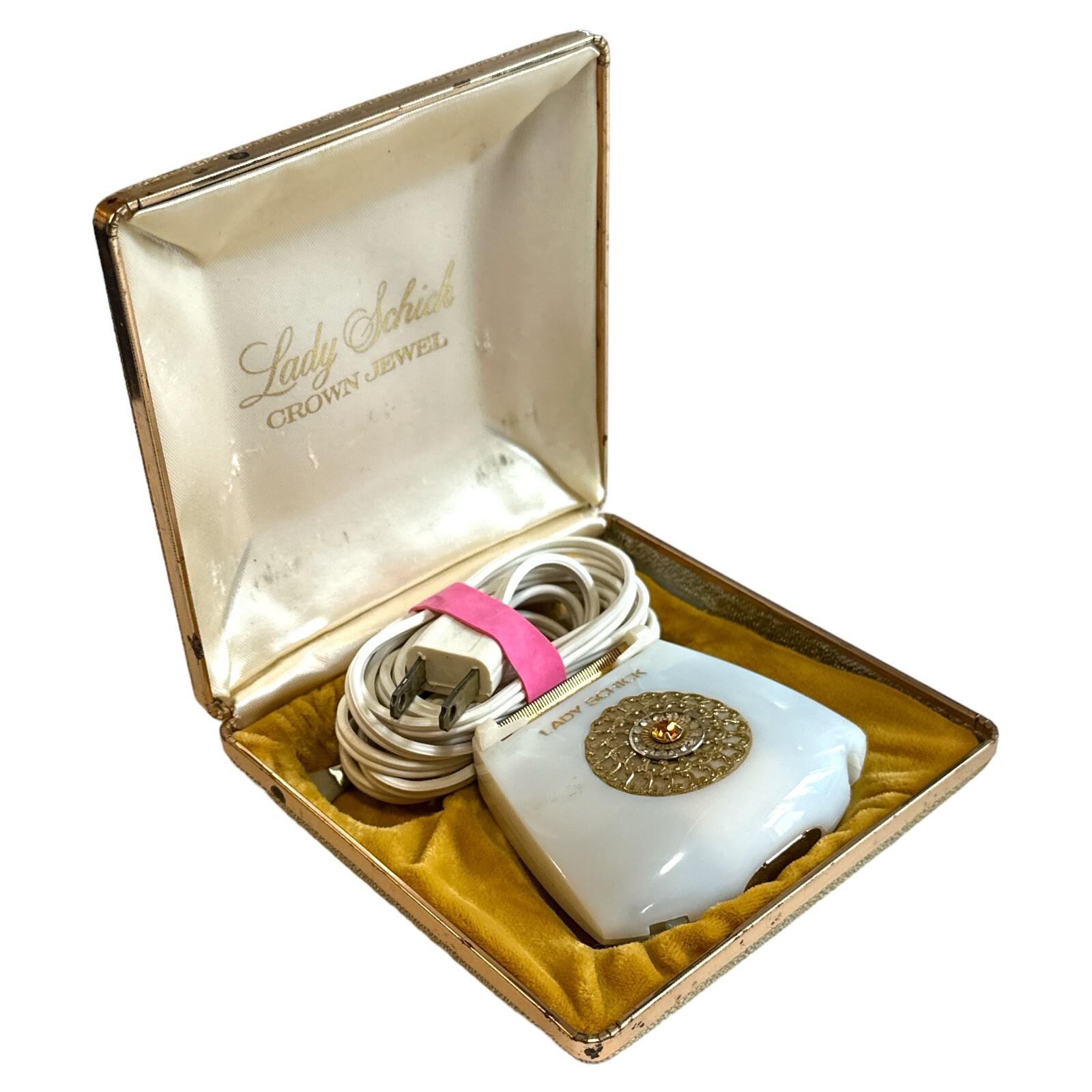 Vintage Lady Schick Crown Jewel Model 110 Electric woman's Razor/Shaver