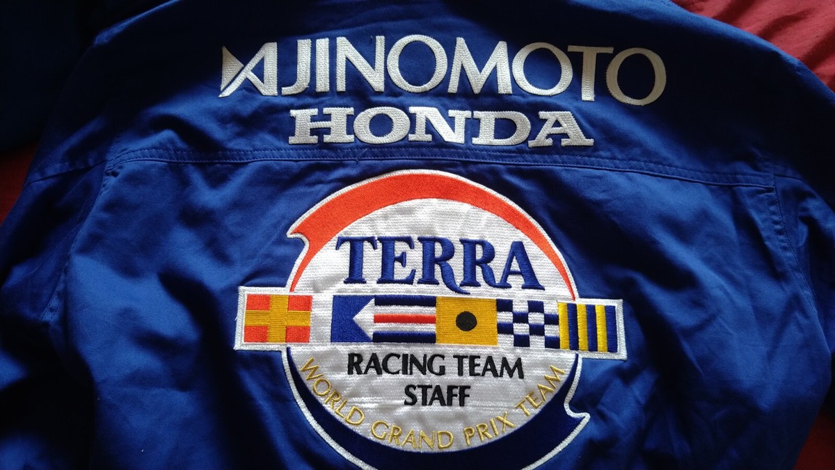 AJINOMOTO × HONDA TERRA RACING ダウン ホンダ 味の素 TERRA ジャケット