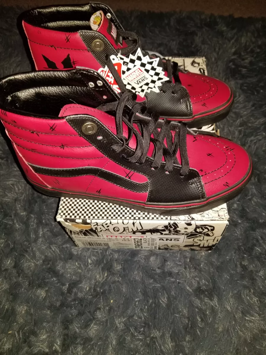 Vans store deadpool sneakers