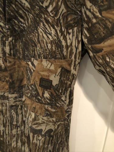 Liberty Real Tree Insulated Coveralls Men’s Large Tall Chest 42-44 - Picture 7 of 14