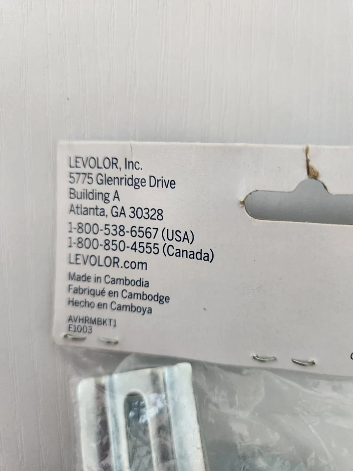 Soportes de montaje ciegos verticales Levolor #93605 Foto 4 de 4