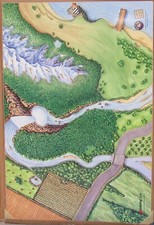 Learning Curve/Lionel 92850 "Great Railway Adventures" Tabletop Play Board NOS