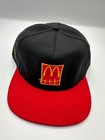 Travis Scott x McDonalds Arches Cactus Jack Black/Red Snapback Hat Cap One Size