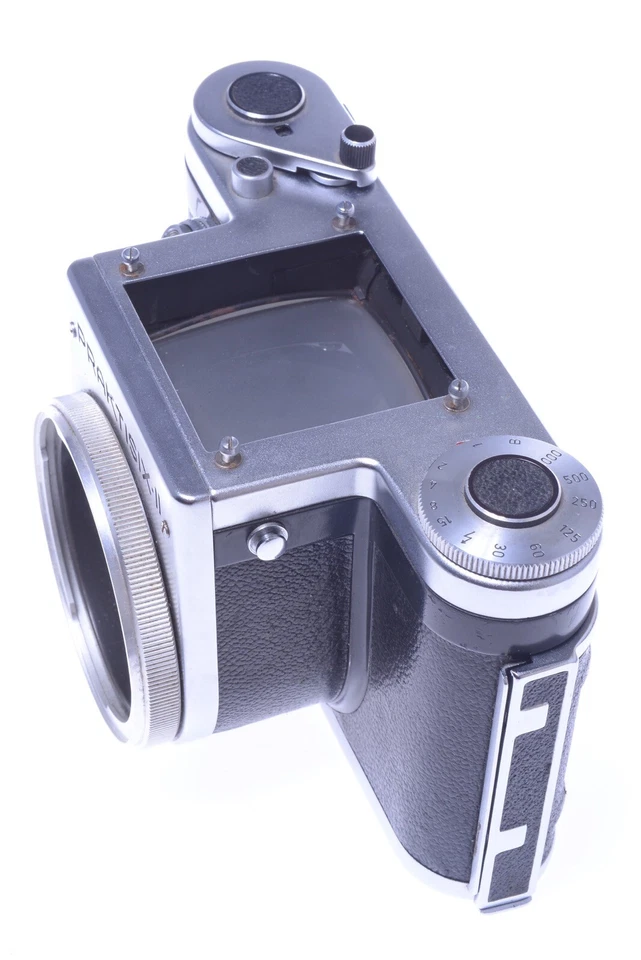 ✅ CÁMARA FOTOGRÁFICA PENTACON PRAXISIX II 6X6CM 120 ROLLOS *LEER, REPARACIÓN DE PIEZAS * SIN LENTE Foto 4 de 4