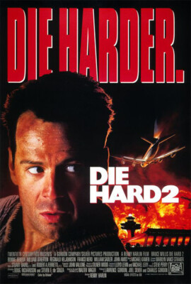 ダイ・ハード2特大（B1）ポスター Die Hard 2 (1990) original movie poster version B - single