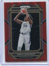 2023 Panini Prizm WNBA NNEKA OGWUMIKE #38 RED PRIZM 54/199 LOS ANGELES SPARKS