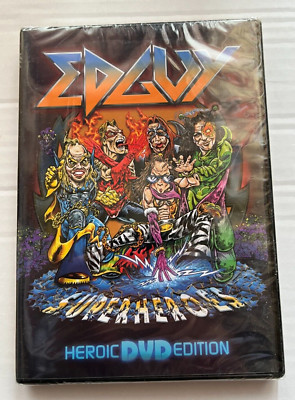 EDGUY Superheroes Heroic edition DVD SEALED 2005 77 Minuten w/Kiske (HELLOWEEN)