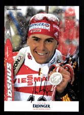 Michael Greis Autogrammkarte Original Signiert Biathlon +A 180840