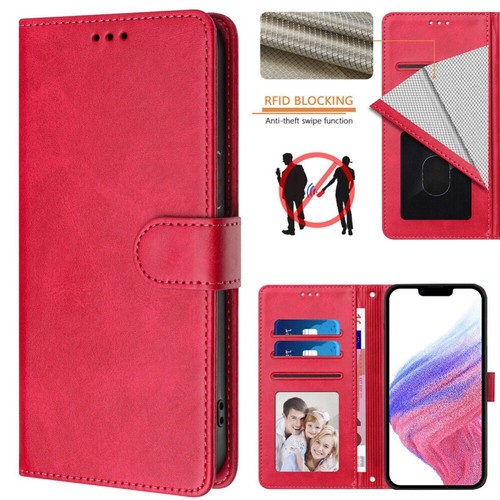 For Motorola Moto G85 G55 G84 G54 G34 Edge50 Leather RFID Wallet Case Flip Cover - Picture 58 of 85