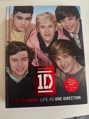 One Direction signiertes Buch DARE TO DREAM. Original Exemplar, Liam Payne signiertes Buch