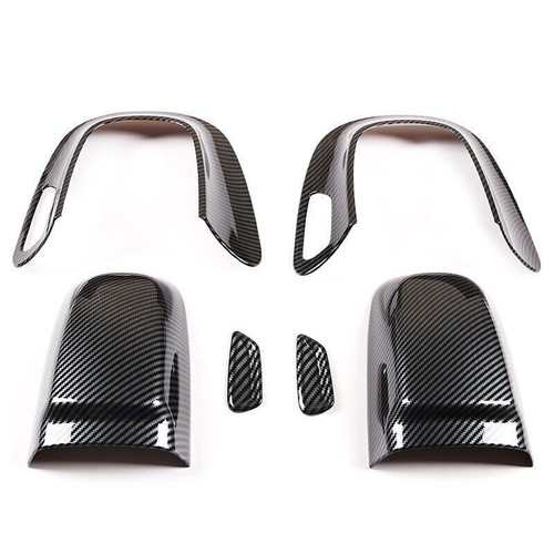 Fit For Benz GLC X254 2023-2024 ABS Carbon Fiber Seat Headrest Decoration Panel - Foto 6 di 20