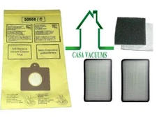 Kenmore Canister Vacuum 50558 5055 C 11 Bags + 2 EF1 & 2 CF1 Filter Bundle