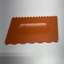 Tupperware 1558 Double Sided Cake Decorator Icing Frosting Trimmer ORANGE