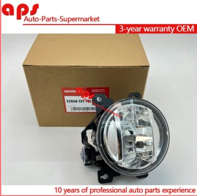 OEM LED Fog Lamp Left Front For 17-24 Honda Civic Odyssey Pilot Passport ILX
