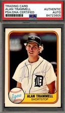Top 10 Alan Trammell Baseball Cards 25