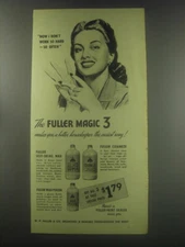 1945 Fuller Advertisement - Self-Shine Wax, Cleaneze and Wax Polish