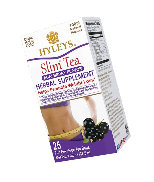 HYLEYS HERBAL SLIM TEA Detox Weight Loss Diet Drink Dieters Green Tea