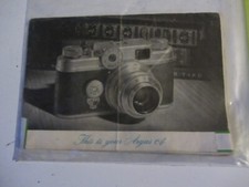 Vintage Argus C4 Film Camera Manual 2-55